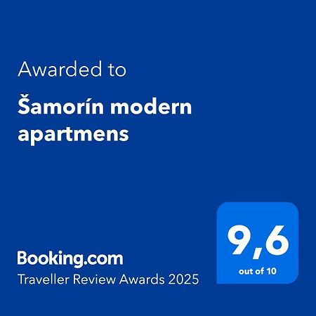 Samorin Modern Apartmens Private Parking - Air Conditioning Bagian luar foto